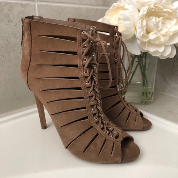 Steve Madden Women’s Lace Up Booties Size 8 - Picture 6 of 10